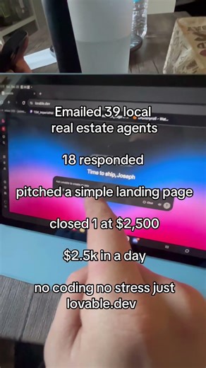 Lovable is the method 😭💸💰 #ai #lovablepartner #method #coding #howto