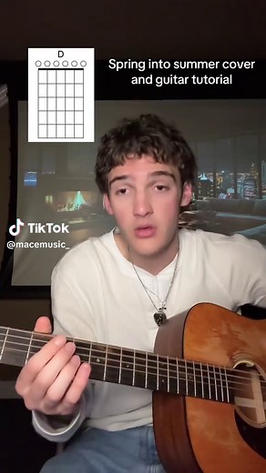 Spring Into Summer Guitar Tutorial with Chords
