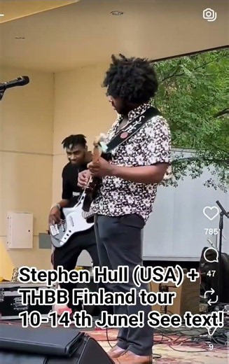 Stephen Hull + Timo Haikarainen Blues Band 10-14 June tour, see description!