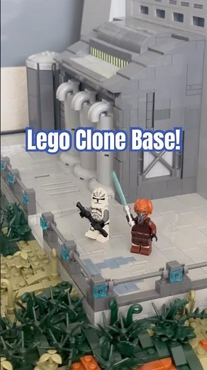 I Built a MASSIVE LEGO Star Wars Clone base! #starwars #legoclonewars #legostarwars #clonewars