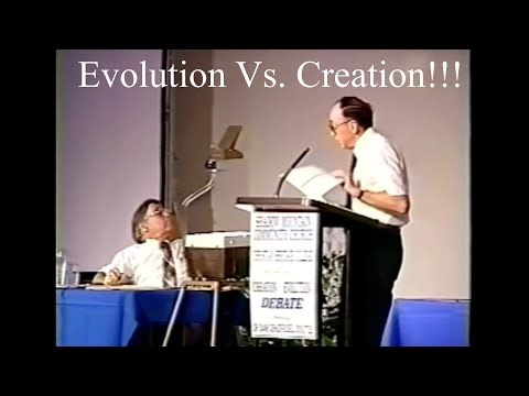 Duane Gish Vs. Russell Doolittle | Creation vs Evolution Debate | Shadow Mountain Church {c.1980s}
