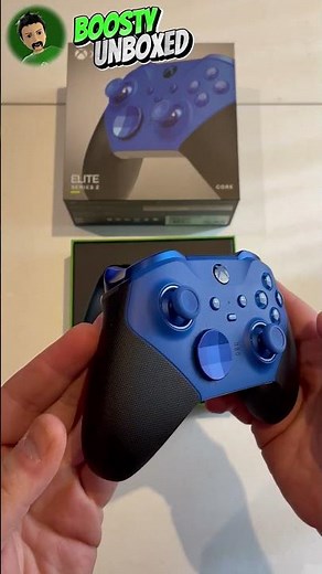 Blue Elite Core Series 2 Xbox Controller Unboxing