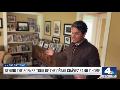 A look inside the life and home of César Chávez