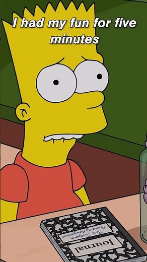 bart has to learn about responsibility 😩 #thesimpsons
