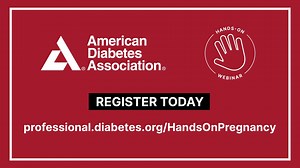 The Hands On: Tips to Improve Diabetes Care webinar series continues in 2024! Members can watch recordings of the webinars to earn 1 continuing education (CE) credit. View our webcast from October 2023 and more episodes today on demand. Watch Today! https://professional.diabetes.org/HandsOnPregnancy | American Diabetes Association – DiabetesPro | Facebook