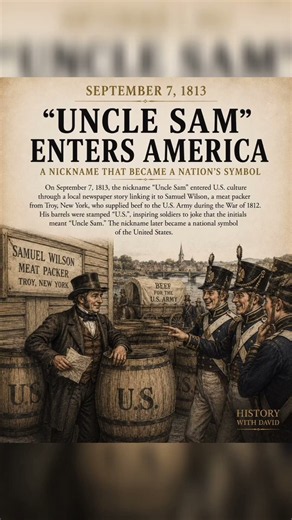 “Uncle Sam” nickname enters U.S. culture
