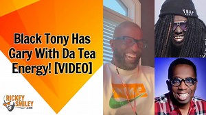 You ain’t NEVER heard Black Tony sound like this before!! Is #GaryWiithDaTea rubbing off on him?!? Full show: https://bit.ly/3EmHFdh #RickeySmileyMorningShow #RickeySmiley #BlackTony #RSMS | Rickey Smiley