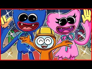 HUGGY WUGGY IS SO SAD WITH ENGINEER! Poppy Playtime Animation #5 | OGG animation