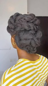 4.5K views · 114 reactions | LAZY NATURAL HAIR UPDO TUTORIAL.Definitely save this for later-One of the reasons I love natural hair so much is that you can never go wrong wrong with it.You can literally do any hairstyle and it comes out looking so good.#naturalhairstyles #4chairstyles #updostyles #kinkynaturalhair #bighairdontcare #heatlesshairstyle #naturalhairupdo #kinkycoilyhair #explorepage | Eveh | Facebook