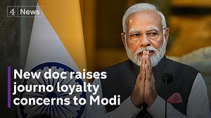 India: new documentary raises concerns about journalist loyalties to Modi. Ciaran Jenkins reports. | Channel 4 News