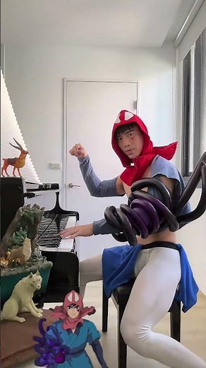 Ashitaka Plays Princess Mononoke on Piano アシタカが『もののけ姫』のピアノ曲を演奏する