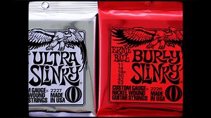2K views · 57 reactions | The newest hybrid gauge additions to the Slinky family are here. Meet Ultra and Burly electric strings. Learn more: https://ernieb.al/ultraburly #iplayslinky | Ernie Ball | Facebook