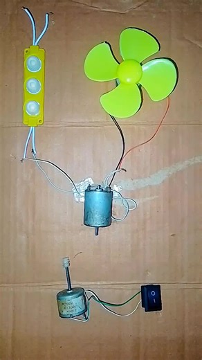 Mini Gearbox Coreless Motor with Neon Strip Light