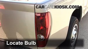 Brake Light Replacement: 2009 Chevrolet Colorado LT 3.7L 5 Cyl. Extended Cab Pickup (4 Door)