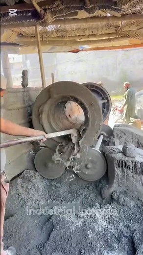 How Cement Pipes Are Made in Factory | RCC & Concrete Pipe Manufacturing Process #shorts