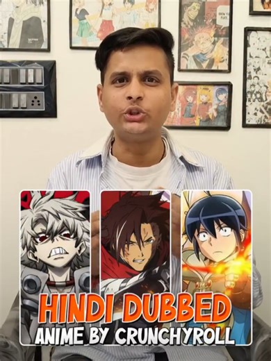 Hindi dubbed anime by Crunchyroll #anime #animefan #animetiktok #animelover