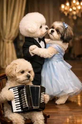 Shall we dance? #cutedog #cute #귀여운강아지 #dancingdog #lovely