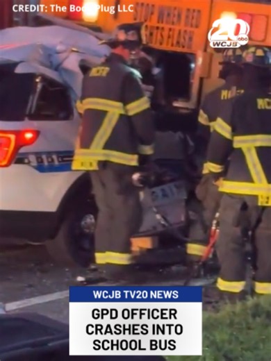 A Gainesville police officer is in the hospital after crashing his patrol car into a Marion County school bus Friday morning. Florida Highway Patrol troopers responded to Southwest 49th Avenue to a crash involving a Gainesville police officer in a marked unit that collided with a Marion County school bus.#florida #news #wcjbtv20 #wcjb #gainesville #ocala #crime