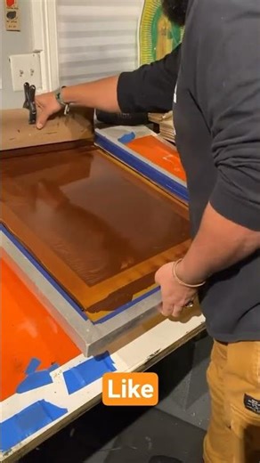 make a poster using screenprinting. #screenprinting #shortsvideo #viral #art