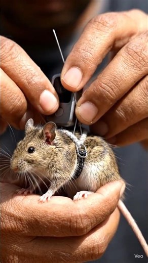Put a Tiny Camera on a Mouse... You Won't Believe What's Inside!