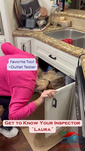 🔎Get To Know Your Inspector🔎 Meet Laura Dorotik! Laura is a Licensed Home Inspector (TREC 26652). 🔎🏠 Laura has been apprenticing with SouthCoast while training and taking courses for her TREC Professional Home Inspector license. Pink is Laura's favorite color, energy drinks and clothes! 🩷🩷 Laura's daughter plays volleyball for D1 Rice Owls, we love our volleyball talk! 💙🏐 Home Inspections | Septic Inspections | Mold Inspections Corpus Christi | Rockport | Beeville | Victoria #homeinspect