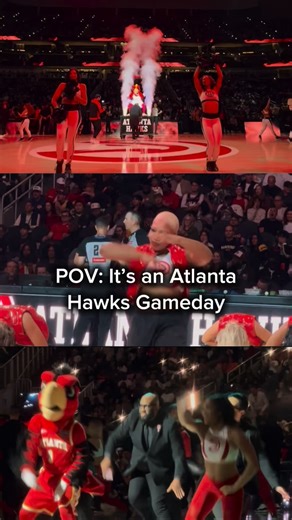 ATL Dancers on Instagram: "It’s our favorite day of the week🤩🤩 #atldancers #nbadancers #atlantahawks #atl #hawks"