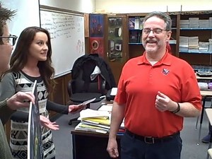 12K views · 241 reactions | Big congrats to our latest Rockstar Teacher Mr. Geise at Riverside Jr/Sr High School. He truly is a rock star!!! | 98.5 KRZ | Facebook