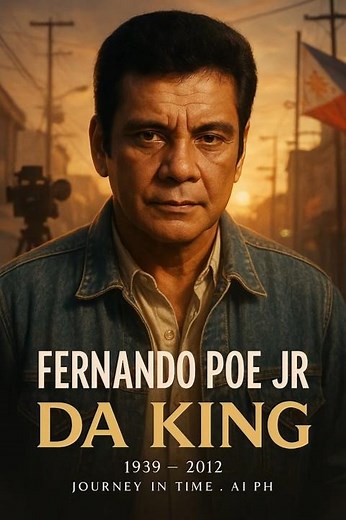 The Story of Fernando Poe Jr in 1 Minute #JourneyInTimeAIPH #DaKing #PinoyIcon #Shorts