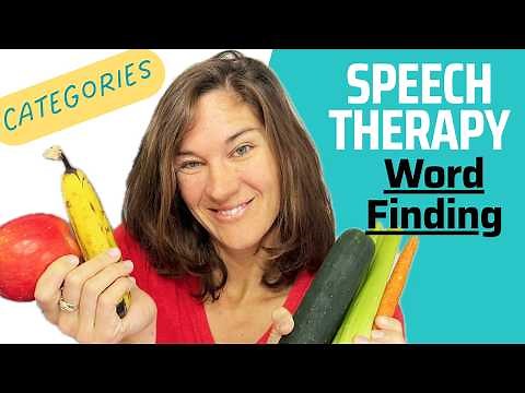 Boost Your Word Finding - Speech Therapy - Category Identification