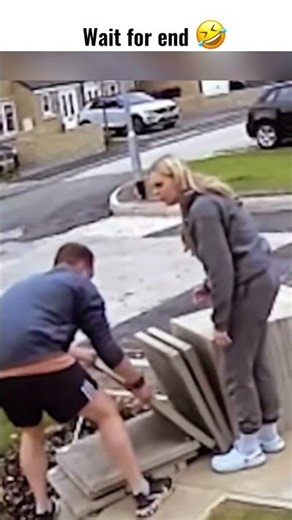 Funny Human Fall Caught on Camera 😆 #Shorts #funnyshorts #trynottolaugh #comedyshorts