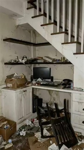 Understairs Aquarium 🐠💦#shorts #aquarium #timelapse #interiordesign