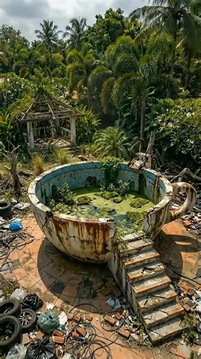 The Most Unique Pool in the USA? Rate 1-10 👇