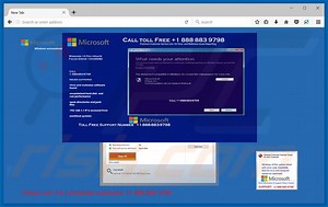 Windows 10 Pro Update Failed Scam