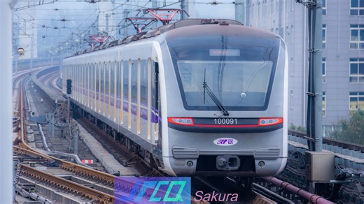 【CRT10】重庆轨道交通10号线 长河站到发、通过集 时代/四方所VVVF 株洲/ABB电机