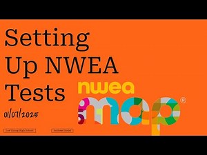 Setting Up NWEA Tests