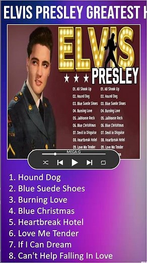 Elvis Presley Greatest Hits Playlist Full Album Best Songs Of Elvis Presley Collection #shorts