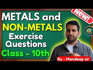 Metals and Non Metals NCERT Solution Class 10 | Oneshot class 10 science chapter 3 #Metals #class10