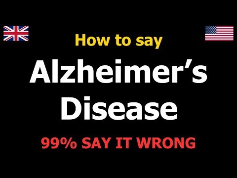 How to PRONOUNCE Alzheimer’s Disease (Say It Correctly)