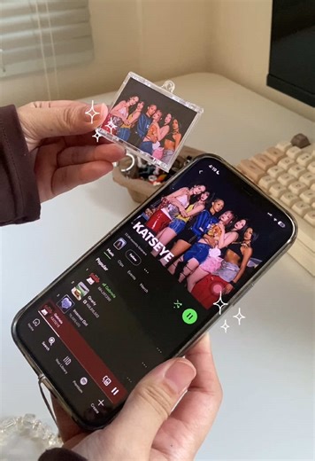 Discover the Mini Album Keychain by Katseye