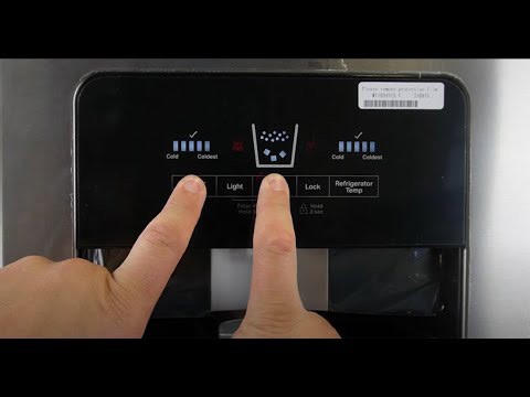 Whirlpool side by side refrigerator - troubleshooting, diagnostics, and error code system entry