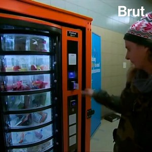 386K views · 4.5K reactions | The homeless community in this city now has easy and free access to food and clothing — thanks to a vending machine. | Brut | Facebook