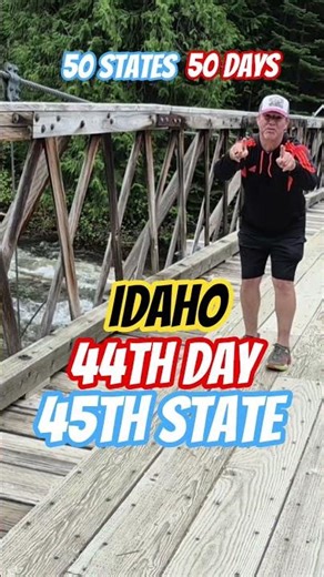 Idaho • Day 44 • State 45 — The Journey Gets Real 🌉🔥 #50States50Days