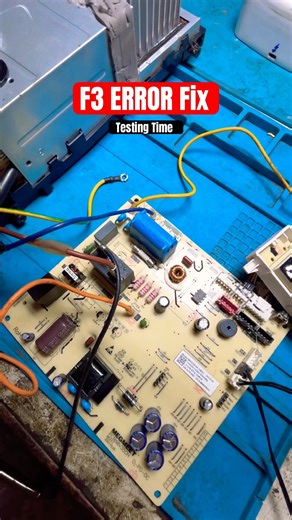 F3 Error Fix #f3 #error #repair #inverter #ac #pcb #fix #voltas #lloyd #godrej #whirlpool #lg #tcl