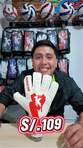 Guantes semi-pro con características profesionales a S/.109‼️#guantesdeportero #goalkeepergloves