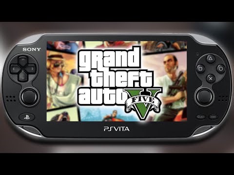 Playing GTA 5 on PS VITA (Remote Play)