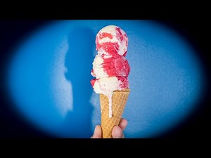 Raspberry Vanilla Ripple Ice Cream