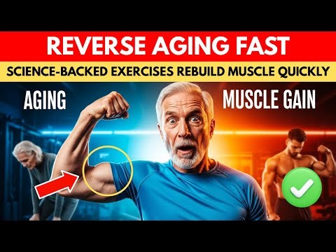 5 Science-Backed Exercises That Will REVERSE Aging and Build Muscle Fast! | Senior Health Tips