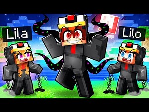 Mes ENFANTS deviennent DARK sur Minecraft !