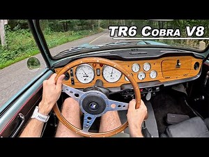 Ford V8 Powered 1971 Triumph TR6 - The British Roadster You Need to Hear (POV Binaural Audio)