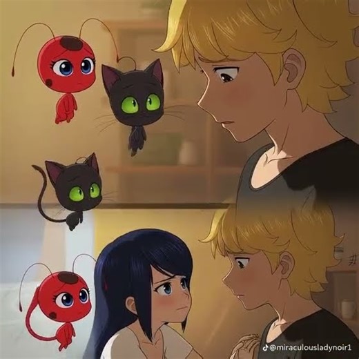 Plagg the doodler Tikki Plagg